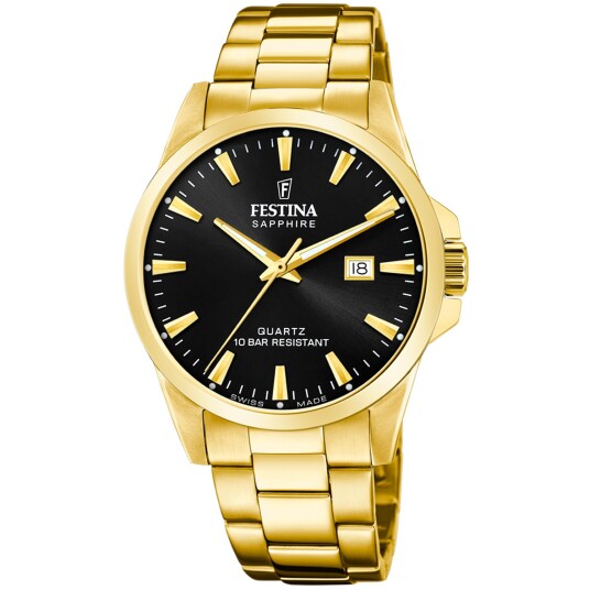 Festina Swiss Made F20044/6 - Herre - 41 mm - Analog - Kvarts urverk - Safirglass Festina Swiss Made F20044/6 - Herre - 41 mm - Analog - Kvarts urverk - Safirglass