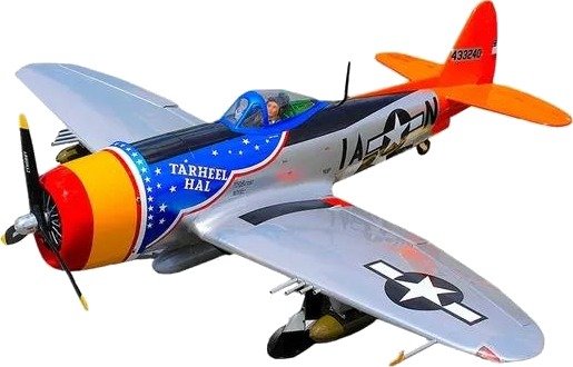 Seagull P-47 Thunderbolt Tarheel Hal 30-40cc ARF