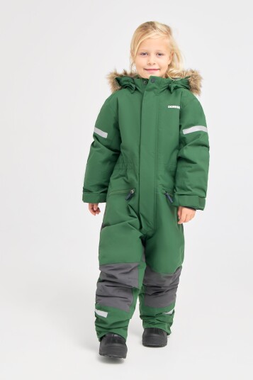 Didriksons Migisi Vinterdress Pine Green 120 Didriksons Migisi Vinterdress Pine Green 120
