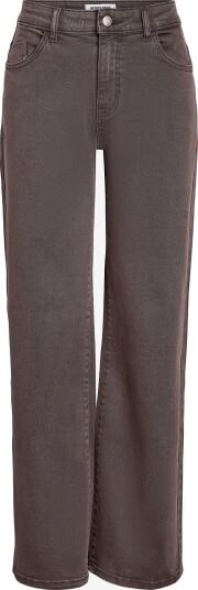 NOISY MAY Nmyolanda Mw Straight Jeans Colored Noos   Brown   28 x 32