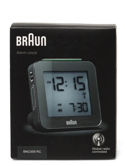 Braun Braun Vækkeur   Silver