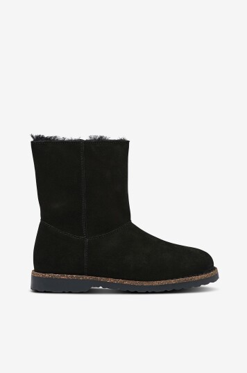 Birkenstock Boots Uppsala Zip Shearling Leve Svart