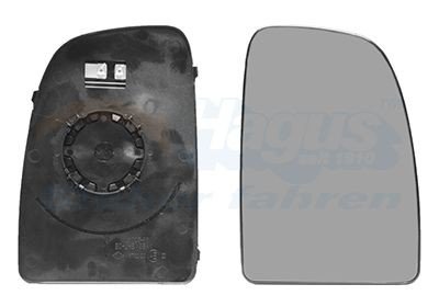 Speilglass ytterspeil VAN WEZEL 1651838 Speilglass ytterspeil VAN WEZEL 1651838