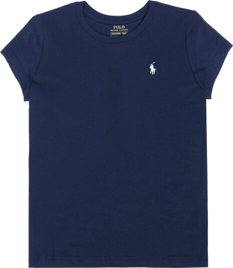 Ralph Lauren Kids 30/1 Jersey Ss Cn Tee Tp Knt Navy 6 X