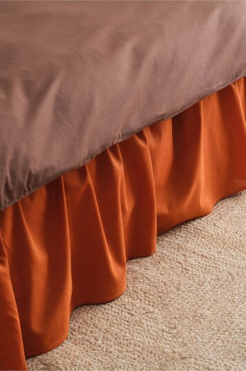Jotex Volangsengekappe Økologisk Høyde 60 Cm Terrakotta ZACK 15283622036