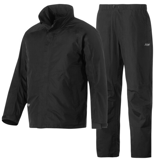 Snickers Workwear 8378 Regnsett Svart Klær