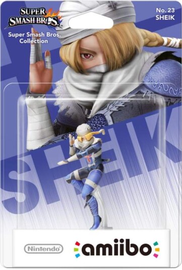Amiibo - Sheik No.23 Super Smash Bros Amiibo - Sheik No.23 Super Smash Bros