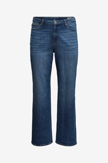 Vero Moda Curve Jeans vmcTessa HR Wide J Ra380 GA Cur Blå Vero Moda Curve Jeans vmcTessa HR Wide J Ra380 GA Cur Blå