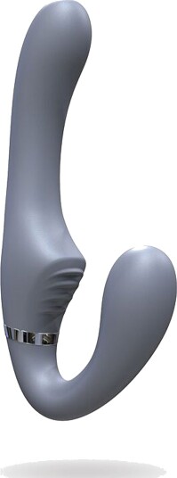 Sustainable Pleasure Premium Strapless Strap On with Dual Motors and Remote Control
