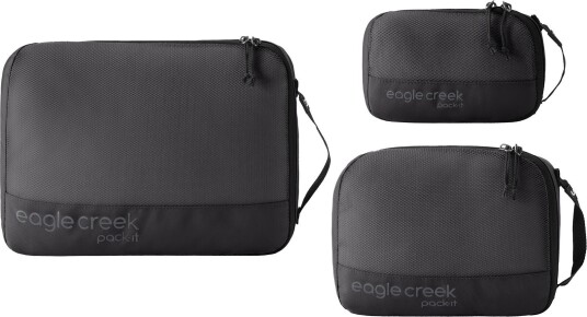 Eagle Creek Pack-It Reveal Cube Set XS/S/M Black 