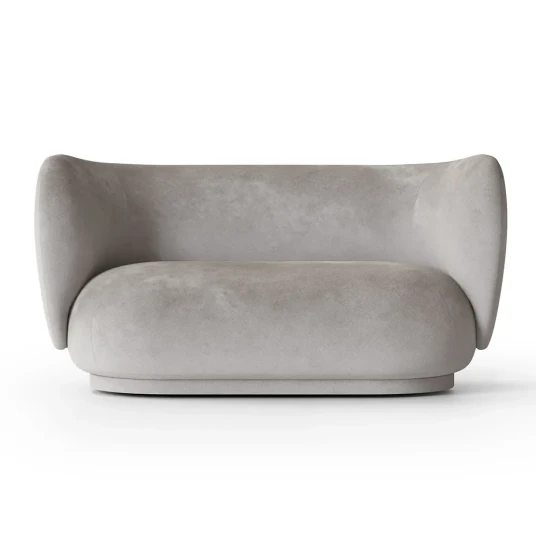 Ferm Living Rico 2 seter sofa Faded   Concrete