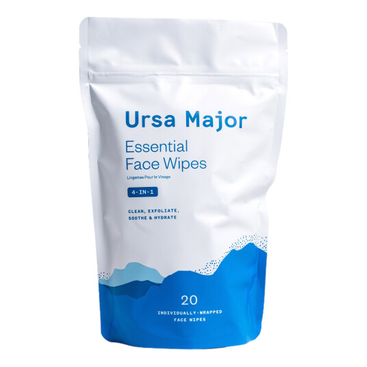 Ursa Major Essential Face Wipes 20-pakning