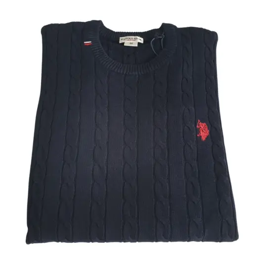 U.s. Polo Assn. Herre Strikkevarer Blå XL,