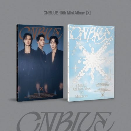 CNBLUE  X  incl. 64pg Photobook, Sticker, ID Photo, Unit Photocard, Folded Poster + 2 Selfie Photocards  CD