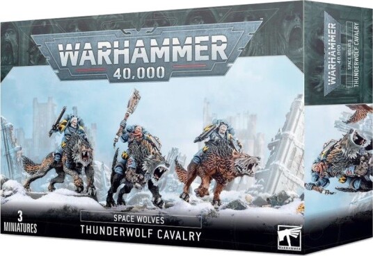 Games Warhammer 40K Space Wolves - Thunderwolf Cavalry