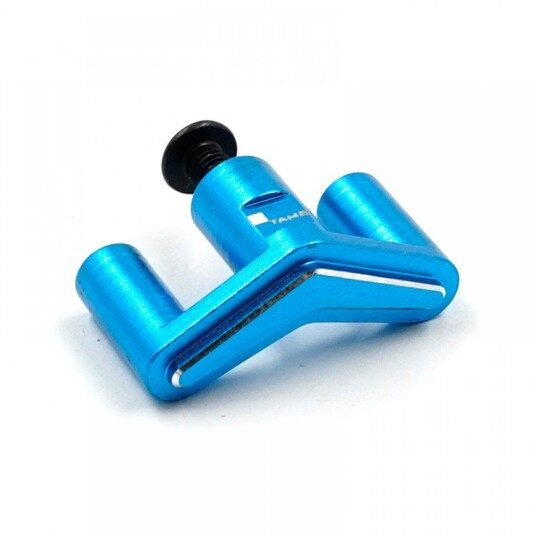 Yeah Racing TAMB-003BU ALUMINUM STEERING POST MOUNT FOR MB-01
