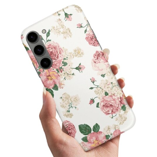 Samsung Galaxy S23 - Deksel/Mobildeksel Retro Blomster