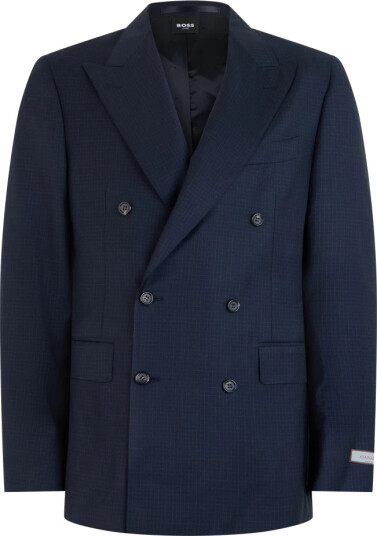 Canali Herre Dress Blå 2XL,