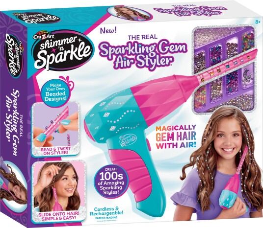 Shimmer n' Sparkle Gem Air Hårstylingsett