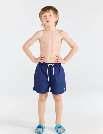 THE ANIMALS OBSERVATORY Puppy Kid Shorts Deep Blue   Navy   98
