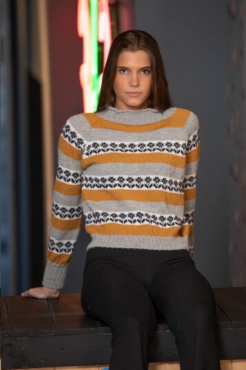 Viking Garn 2111 3 Pauline Genser