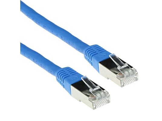 Act Patchcord Sstp Category 6 Pimf - Blue 0.50M 0.5M Blau Netzwerkkabel (Fb9600)