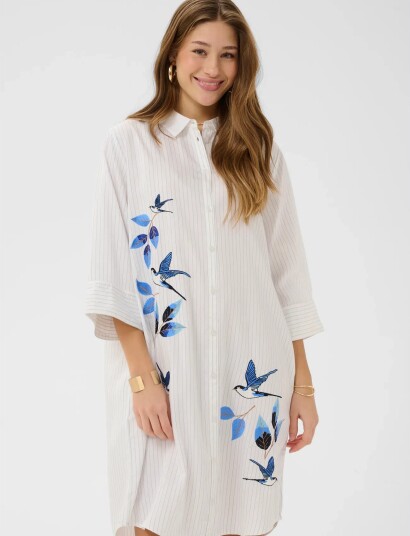 Cream Crsilje Shirt Dress White 40 Cream Crsilje Shirt Dress White 40