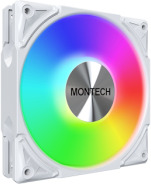 Montech Metal Pro 12 cm ARGB Vifte Hvit med PWM-funksjon Montech Metal Pro 12 cm ARGB Vifte Hvit med PWM-funksjon