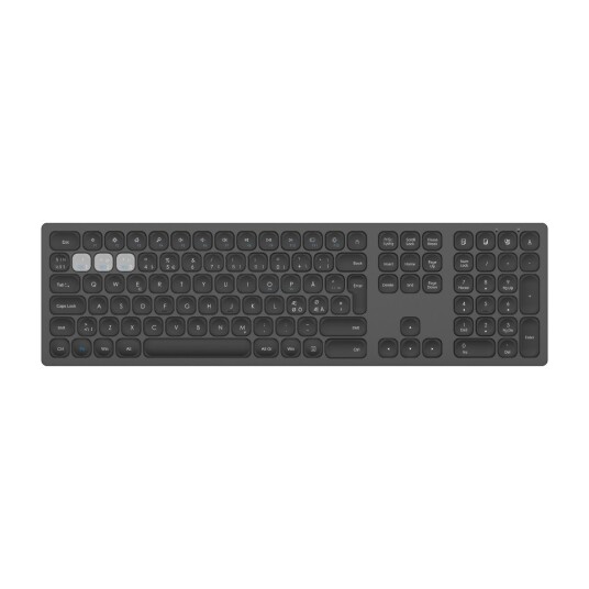 Dacota Platinum Dual Mode trådløst tastatur I300D svart DPWKI300DBK