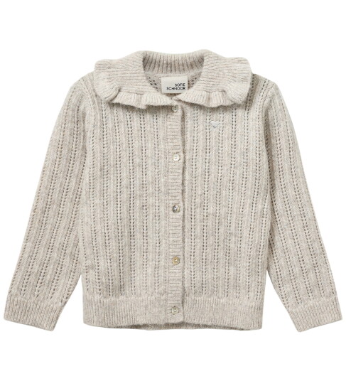Sofie Schnoor Ecru Melange HennySK Cardigan 104 Sofie Schnoor Ecru Melange HennySK Cardigan 104