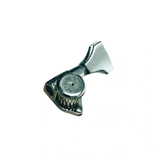 Hipshot Grip-Lock Open Guitar Tuning Machines - Bass Side Left - Chrome