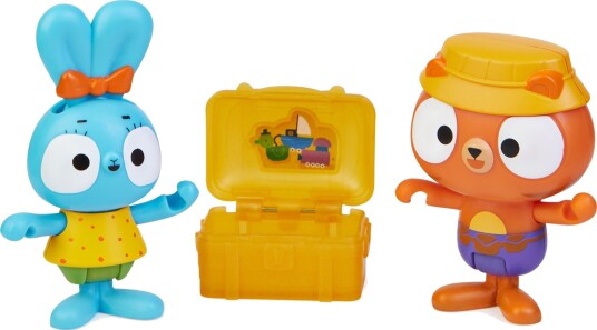 Spin Master Brave Bunnies Skattejakt Lekesett Med 2 Figurer 3+ År Spin Master Brave Bunnies Skattejakt Lekesett Med 2 Figurer 3+ År