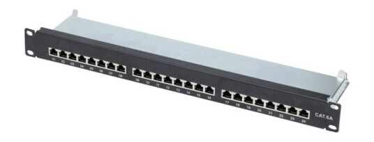 Renkforce 24 Porte Netværk-Patchpanel 483 Mm (19) Cat 6A 1 U Med Stik