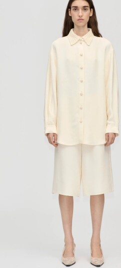 STINE GOYA 2516 Viscose Jacquard / Crochet Fl   CreaM