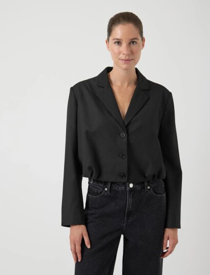 YAS Yasjera Ls Short Blazer S.   Black   40