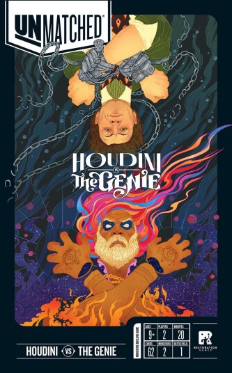 Houdini vs The Genie - Brettspill fra Outland Houdini vs The Genie - Brettspill fra Outland