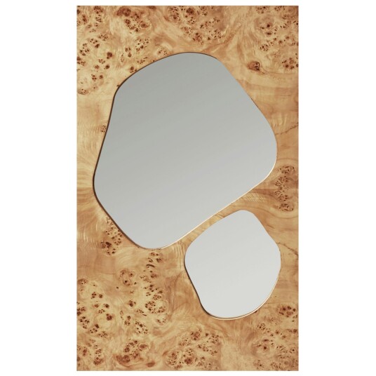 Ferm Living Folia Speil 50x82 cm Naturlig Masurved Ferm Living Folia Speil 50x82 cm Naturlig Masurved