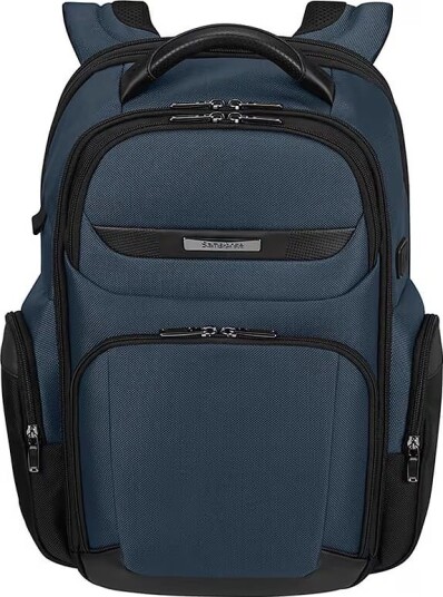 Samsonite Backpack PRO DLX6 15,6" Expand PC-sekk (blå) Samsonite Backpack PRO DLX6 15,6" Expand PC-sekk (blå)