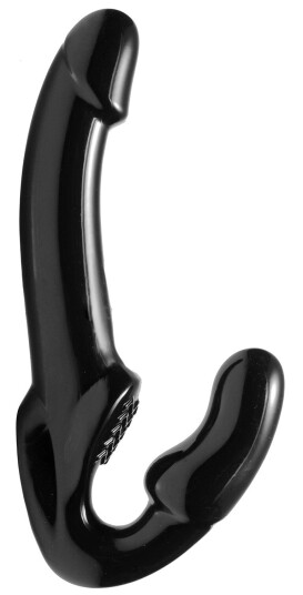Strap U Revolver Strapless Strap-On Dildo - Svart Strap U Revolver Strapless Strap-On Dildo - Svart