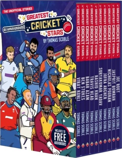 The Greatest Cricket Stars 10 Book Collection
