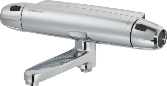 FM Mattsson 9000e II Badekararmatur Krom