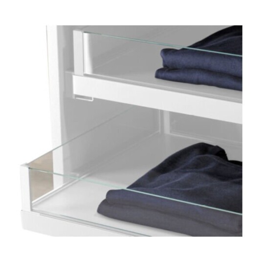 PELLY TRAY GLASSKUFF MEDIUM 400 HVIT 5246,00,12,11