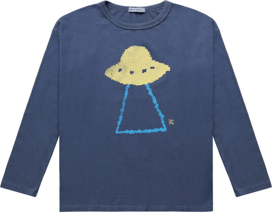 Bobo Choses Bobo Choses Pixel Abduction T Shirt   Navy   110