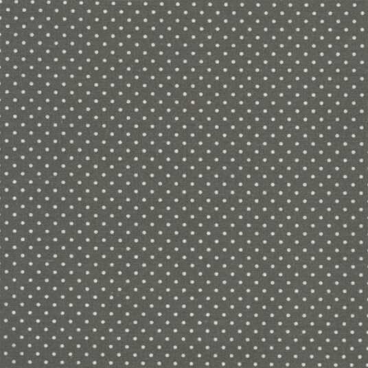 Voksduk Dots Charcoal 3 meter