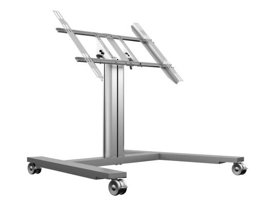 Multibrackets M Public Display Stand 80 HD Wheelbase Single - vogn - for LCD-skjerm - sølv