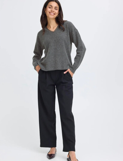 Fransa Frellen Pu 1 - Grey - XL