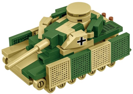 Panzer Cobi World War II Panser IV byggesett 1:72 128 deler