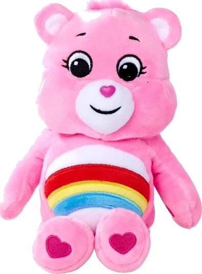 Simba Toys Care Bears Plush Cheer Bear 23Cm Pink ONE SIZE Simba Toys Care Bears Plush Cheer Bear 23Cm Pink ONE SIZE