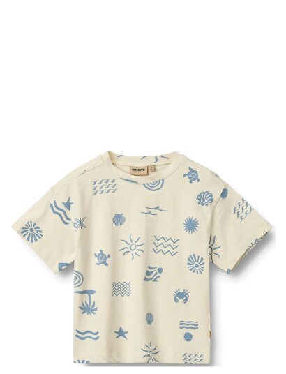 Wheat T Shirt S/S Tommy White 116 Wheat T Shirt S/S Tommy White 116