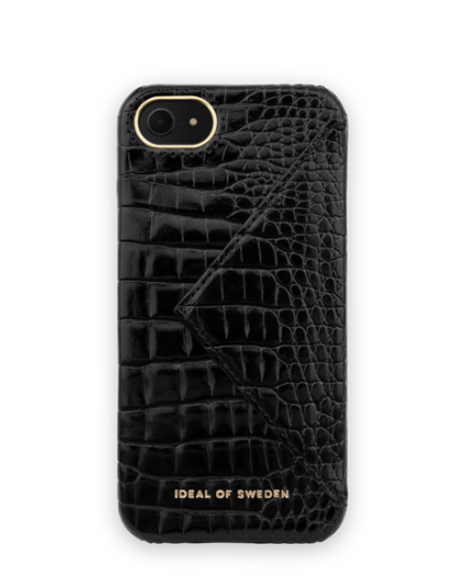 Ideal Of Sweden Statement Case Neo Noir Croco Flap Pocket (IDSCAW20-I7-240)